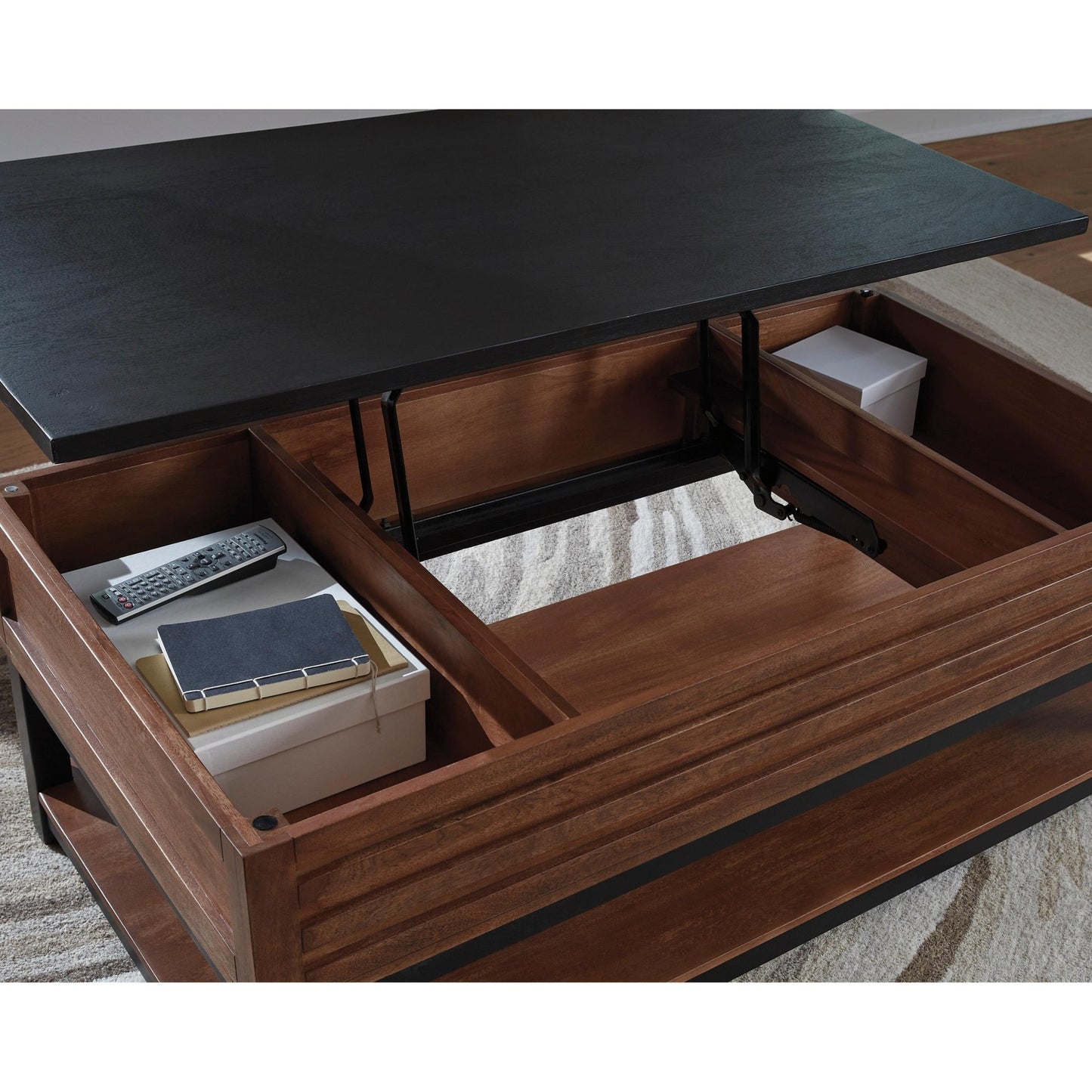 Signature Design by Ashley Kallari T737 - 9 Lift Top Cocktail Table - American Furniture of Slidell