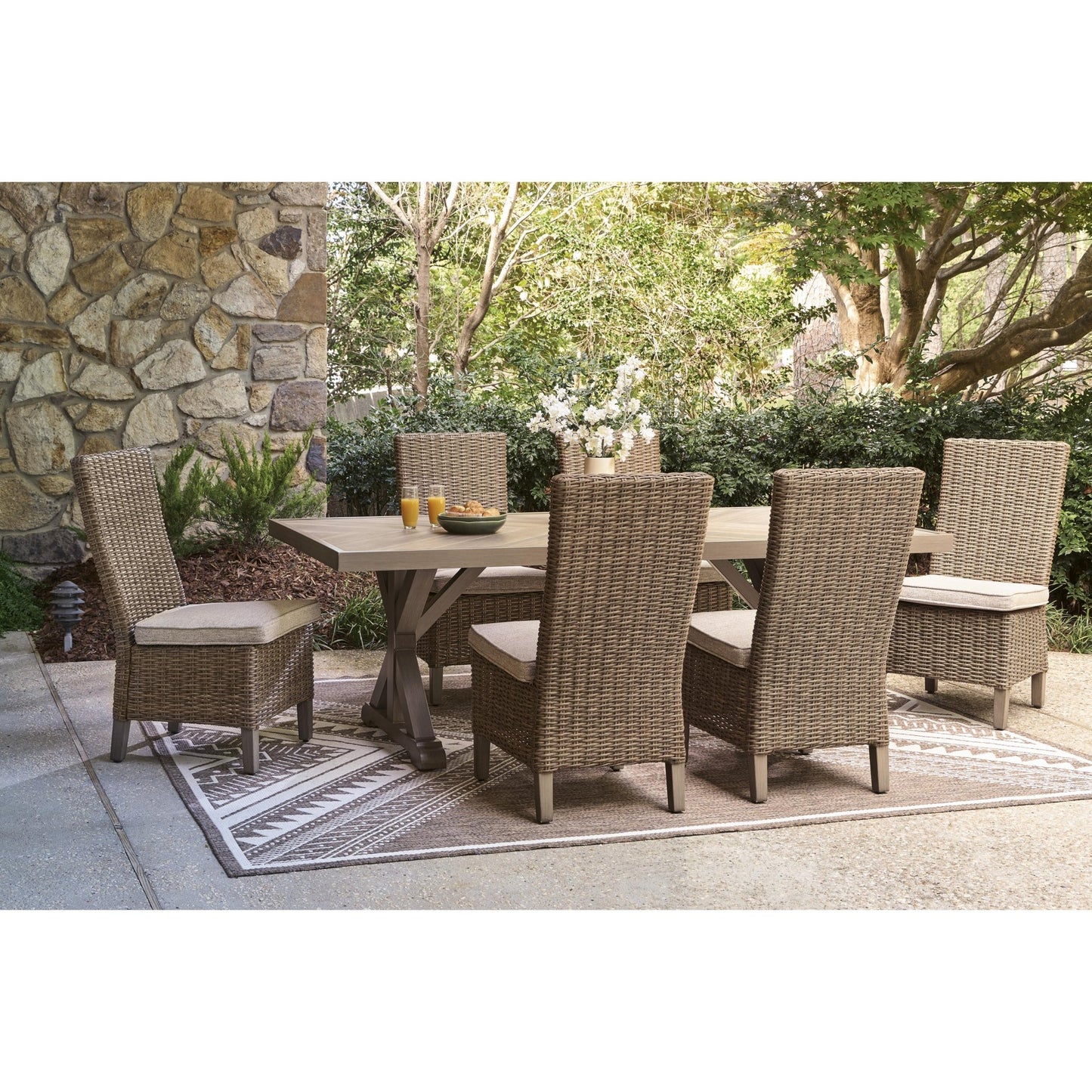 Signature Design by Ashley Laguna Heights PCP790 - 601 Side Chair with Cushion - American Furniture of Slidell