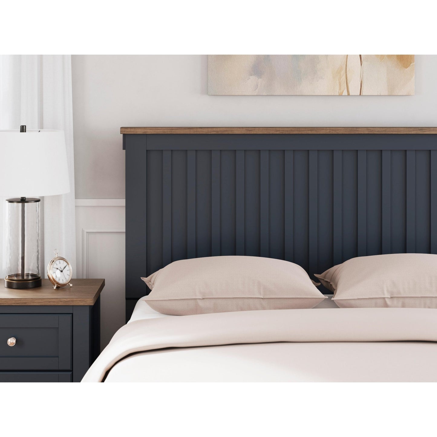 Signature Design by Ashley Landocken B414 - 57 Queen Panel Headboard - American Furniture of Slidell