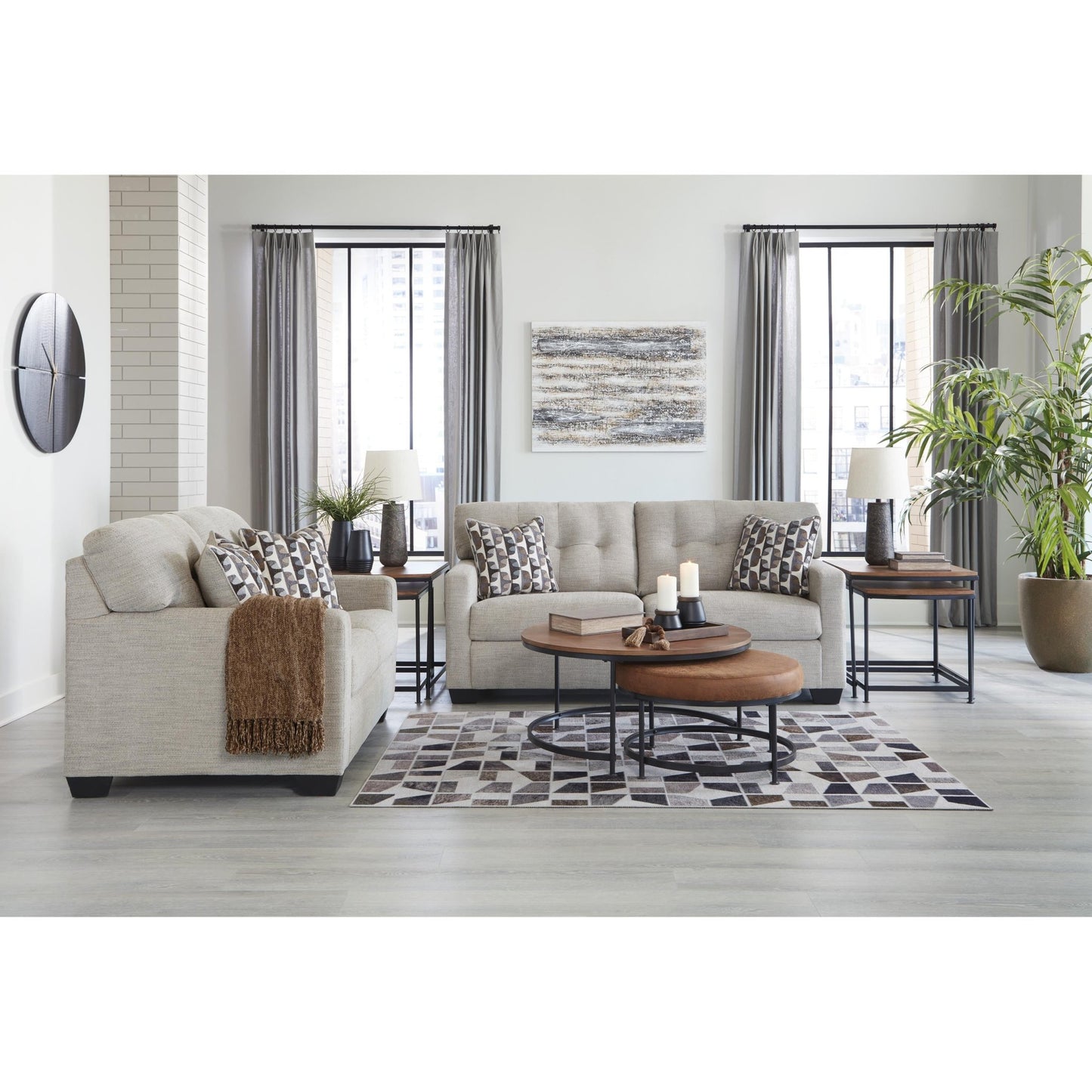 Signature Design by Ashley Mahoney 3100435 Loveseat - American Furniture of Slidell