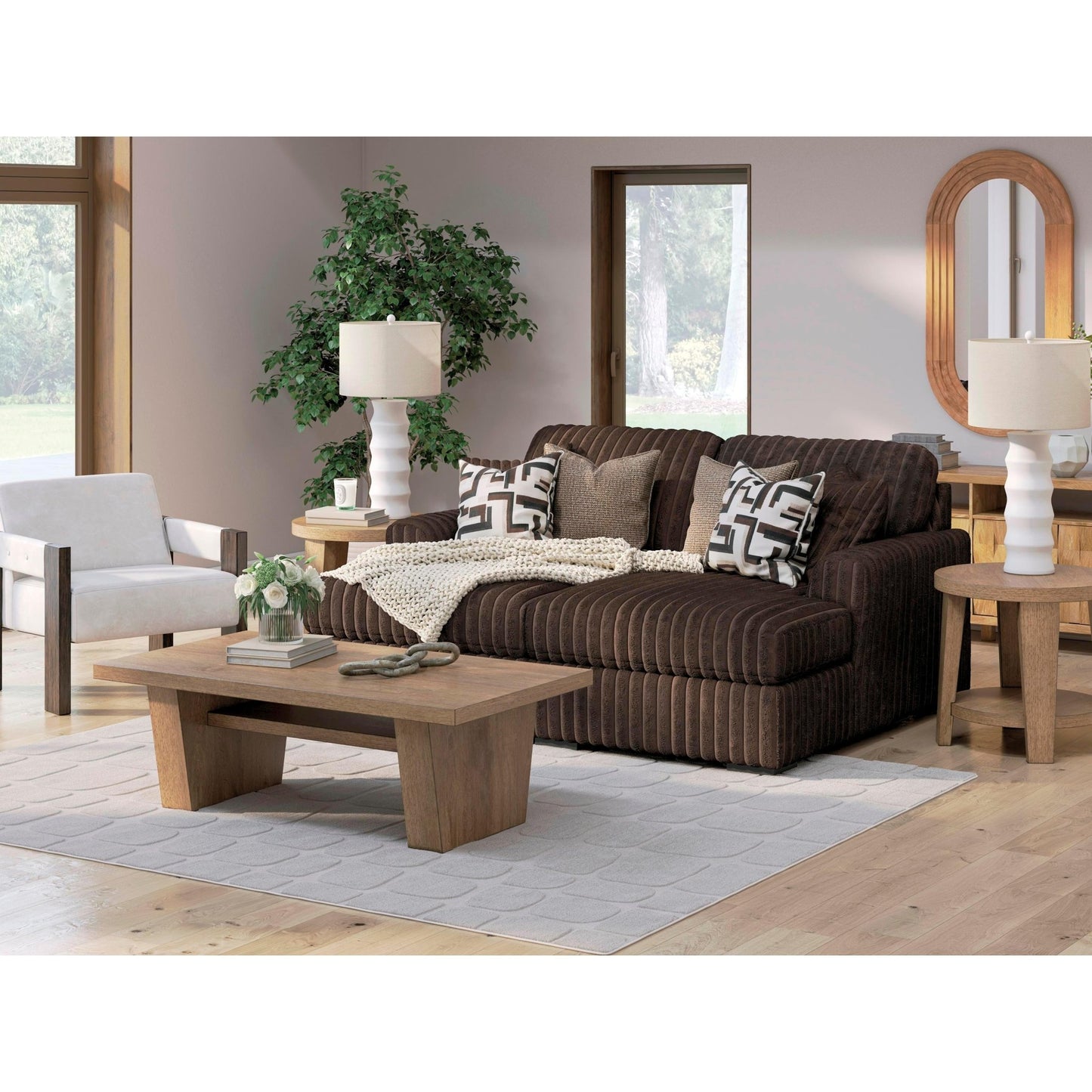 Signature Design by Ashley Midnight - Madness 98104S8 Super Chaise - American Furniture of Slidell