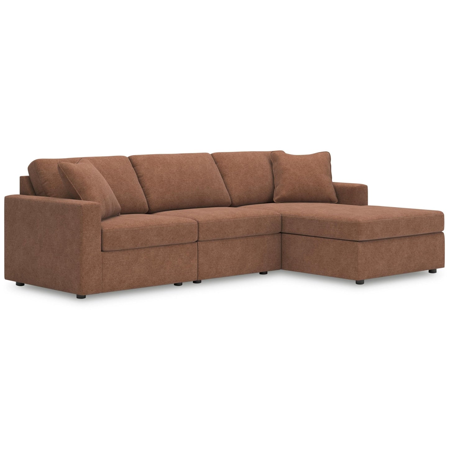 Signature Design by Ashley Modmax 92102S18 3 pc Sectional Chaise Sofa - American Furniture of Slidell