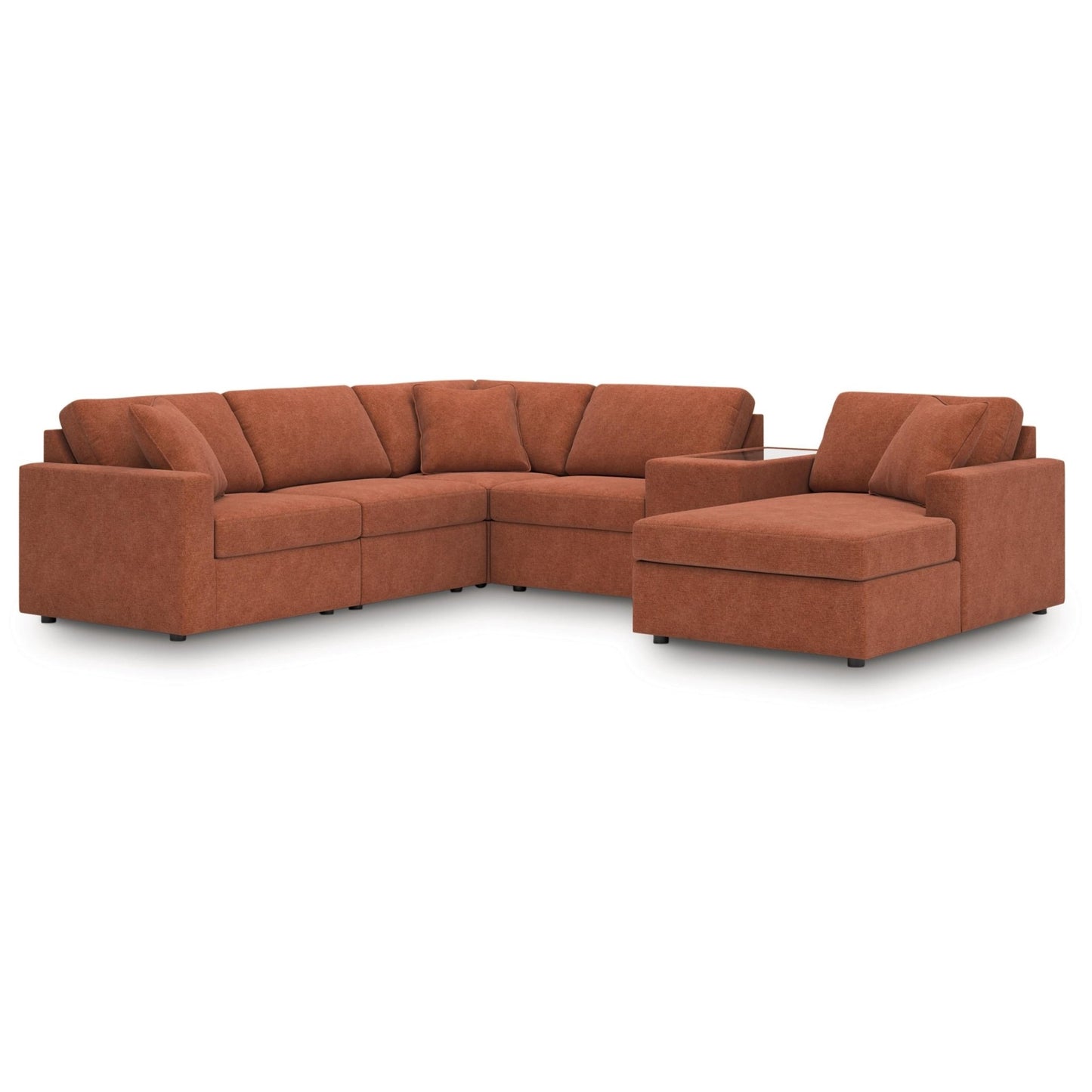 Signature Design by Ashley Modmax 92102S53 6 pc Sectional with Chaise - American Furniture of Slidell