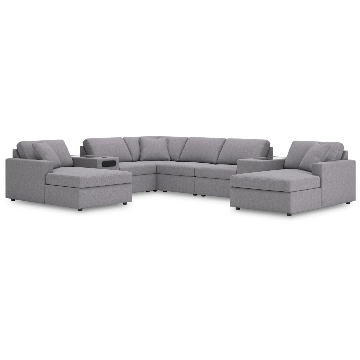 Signature Design by Ashley Modmax 92104S31 8 pc Sectional with Chaise - American Furniture of Slidell