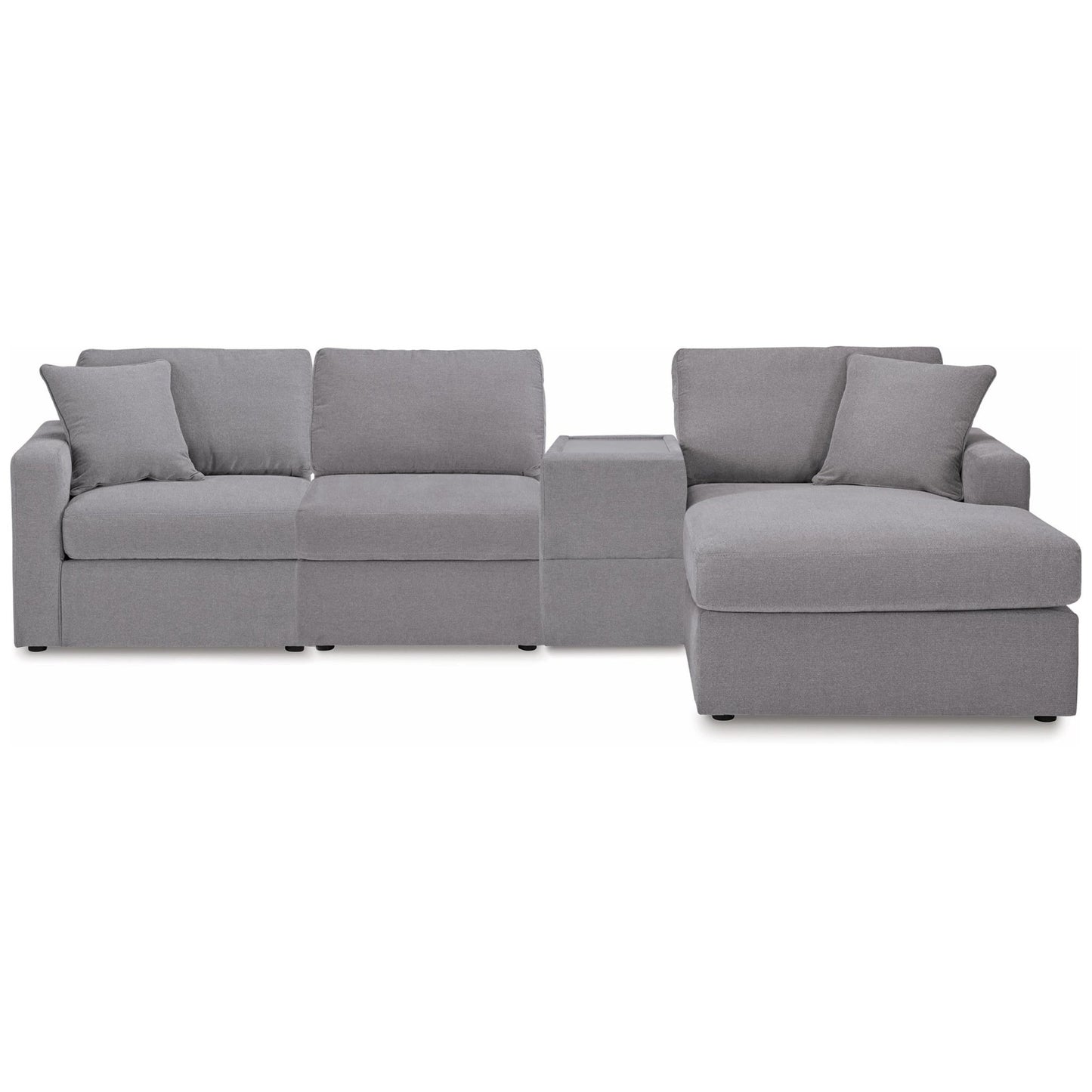 Signature Design by Ashley Modmax 92104S40 4 pc Sectional with Chaise - American Furniture of Slidell