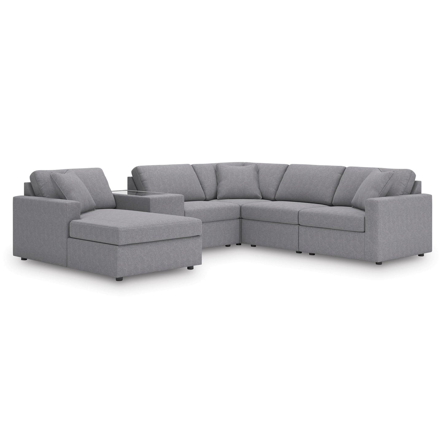 Signature Design by Ashley Modmax 92104S52 6 pc Sectional with Chaise - American Furniture of Slidell
