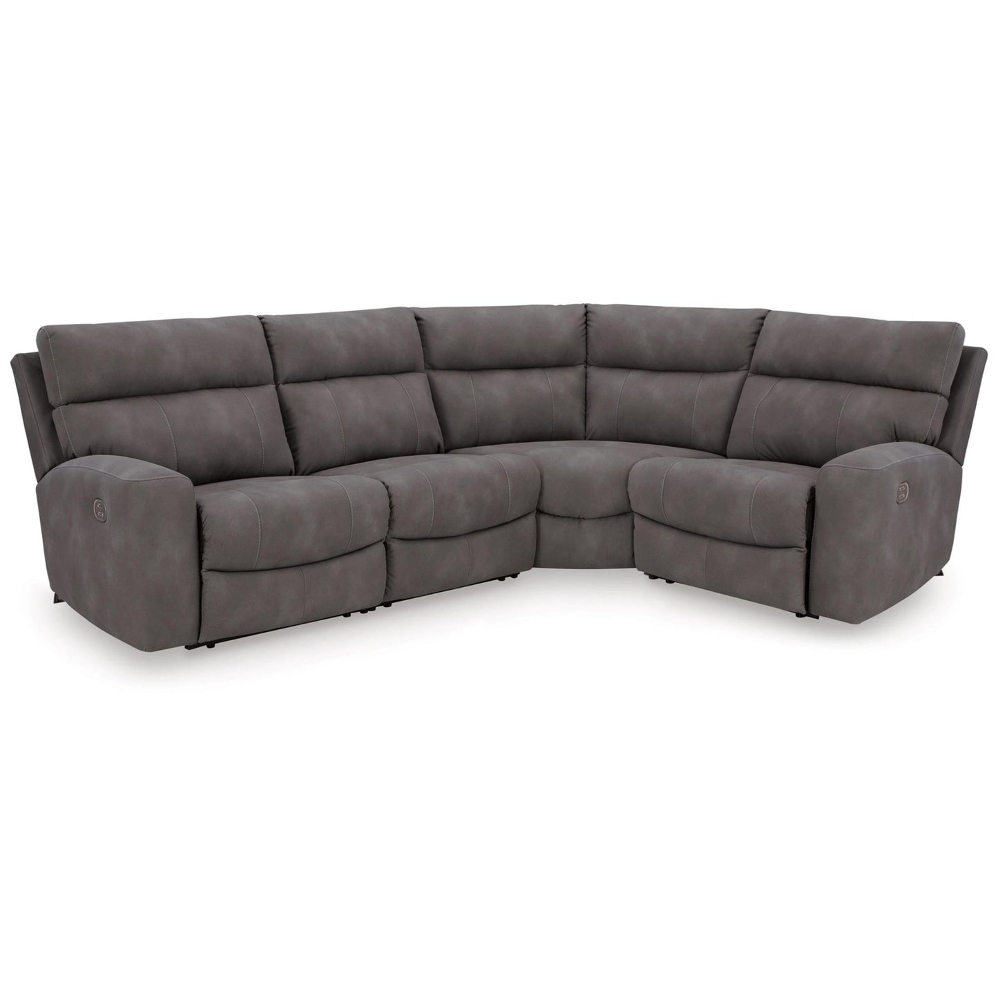 Signature Design by Ashley Next - Gen DuraPella 61003S4 4 pc Power Reclining Sectional - American Furniture of Slidell