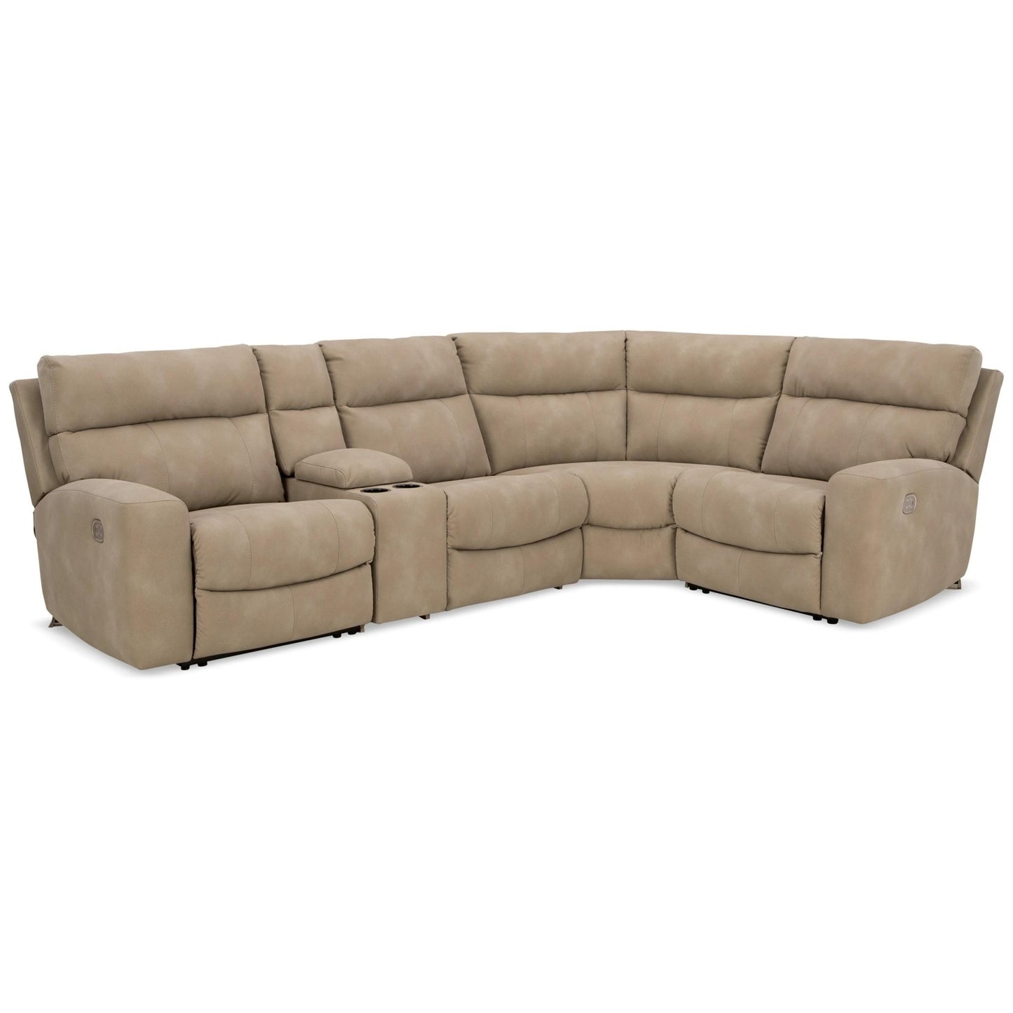 Signature Design by Ashley Next - Gen DuraPella 61004S5 5 pc Power Reclining Sectional - American Furniture of Slidell