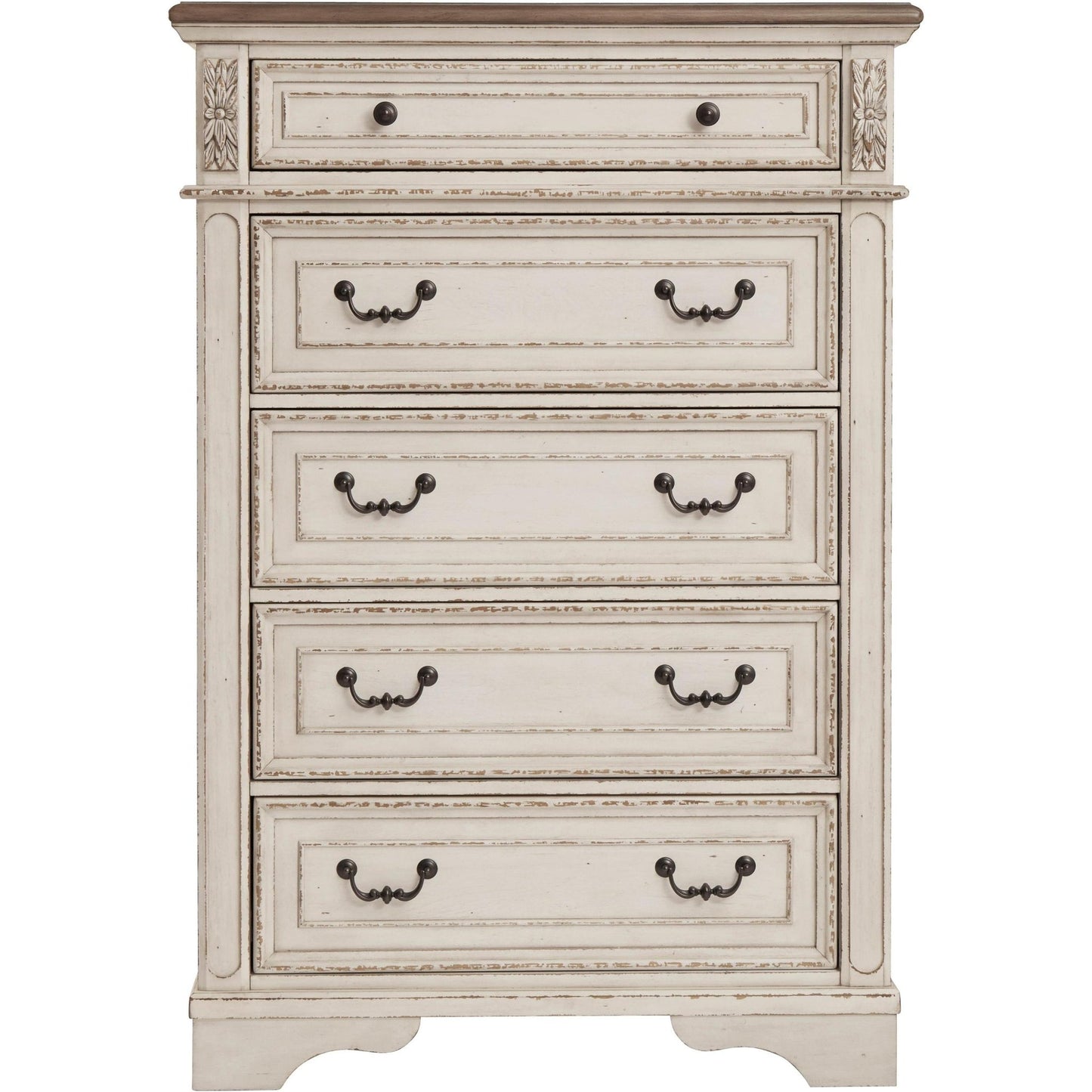 Signature Design by Ashley Realyn B743B25 6 pc California King Upholstered Panel Bedroom Set - American Furniture of Slidell