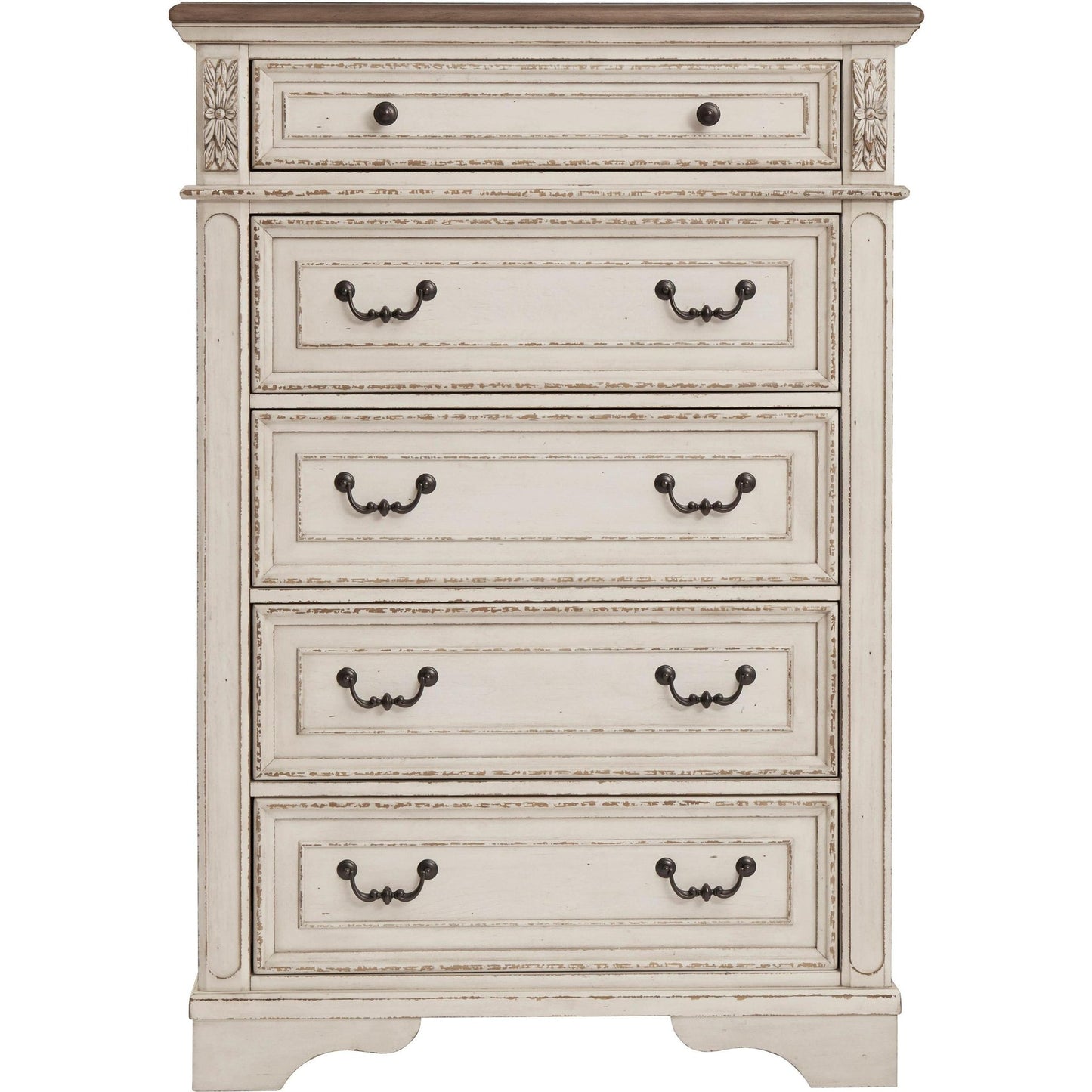 Signature Design by Ashley Realyn B743B48 8 pc King Upholstered Panel Bedroom Set - American Furniture of Slidell
