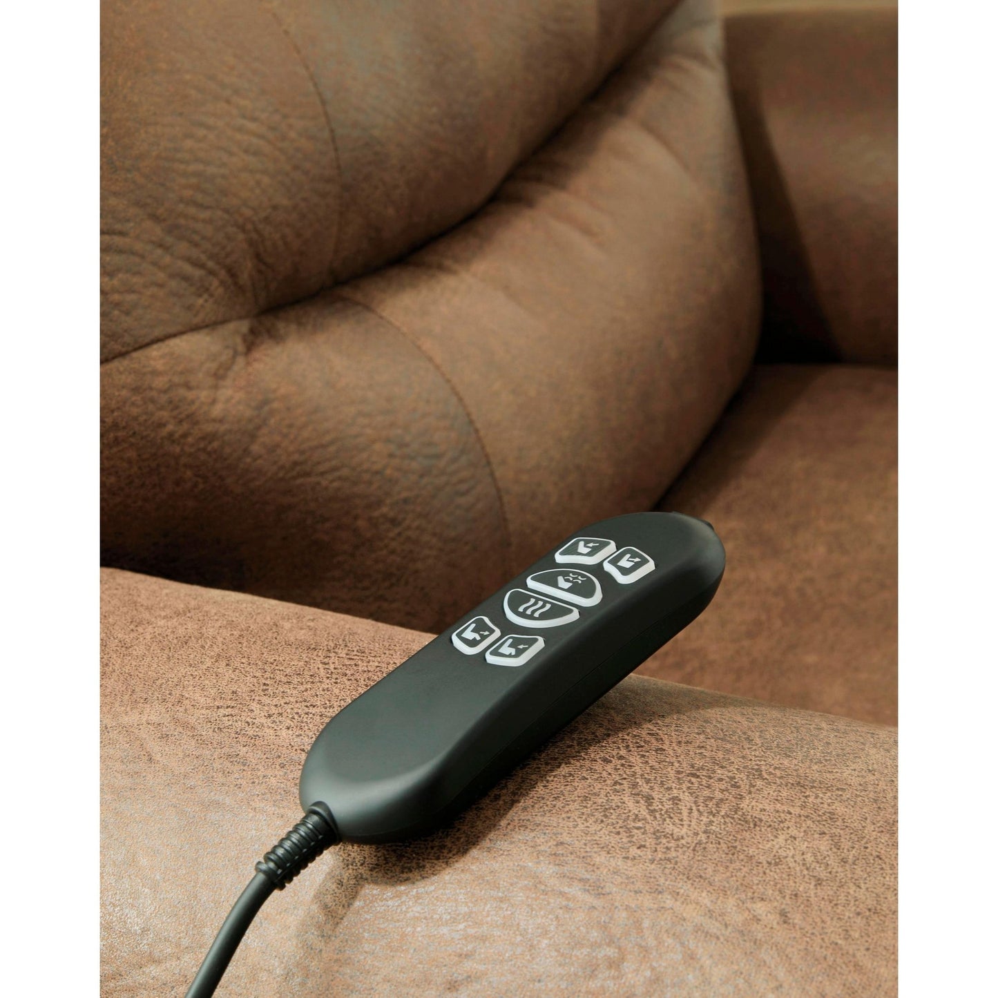 Signature Design by Ashley Revived and Restored Leather Look Lift Chair with Heat PC8240712 - American Furniture of Slidell