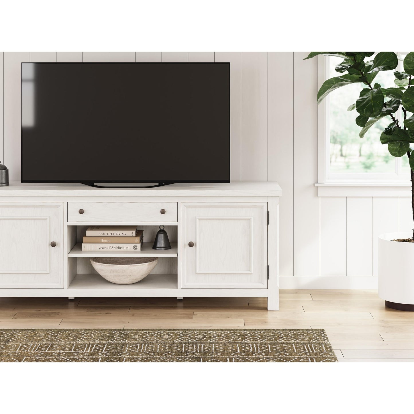 Signature Design by Ashley Robbinsdale W742 - 68 Extra Large TV Stand - American Furniture of Slidell