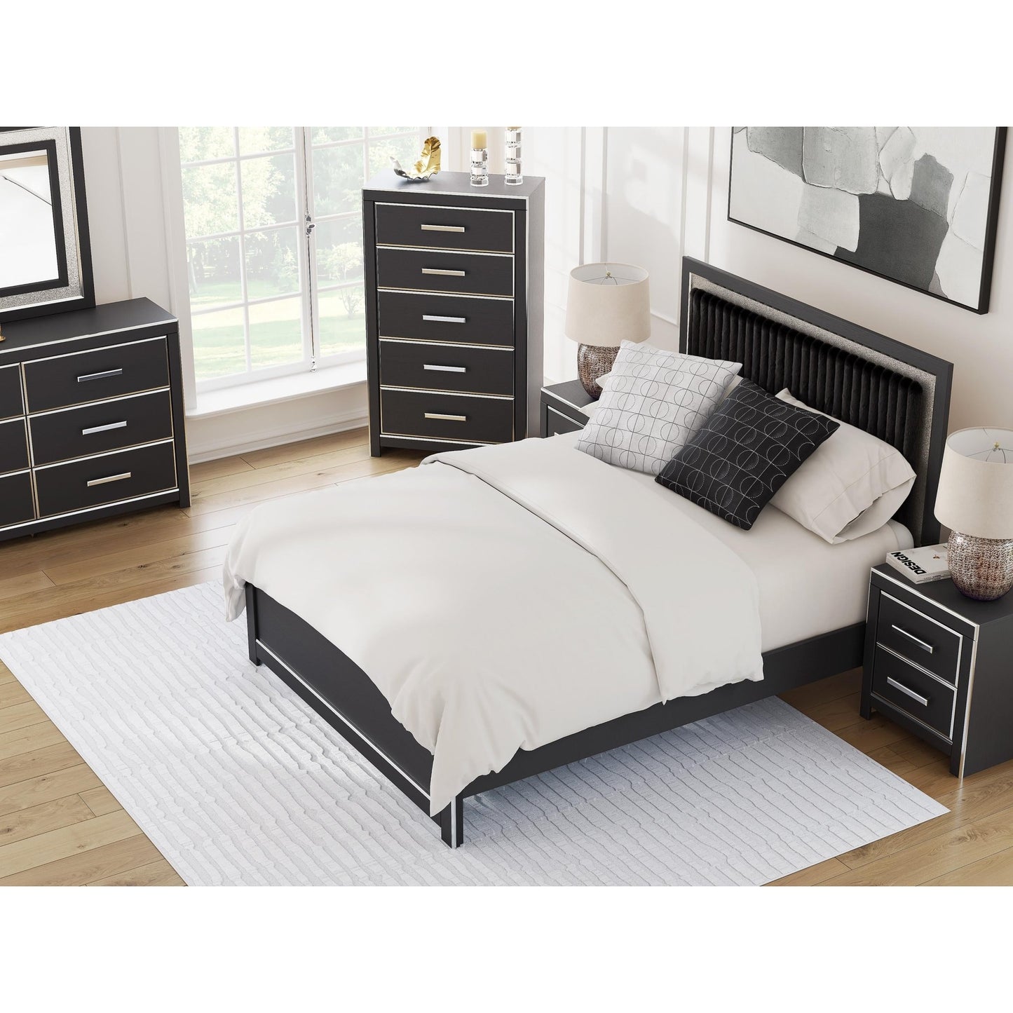 Signature Design by Ashley Zuraleus PCB3380 - 46 Five Drawer Chest - American Furniture of Slidell