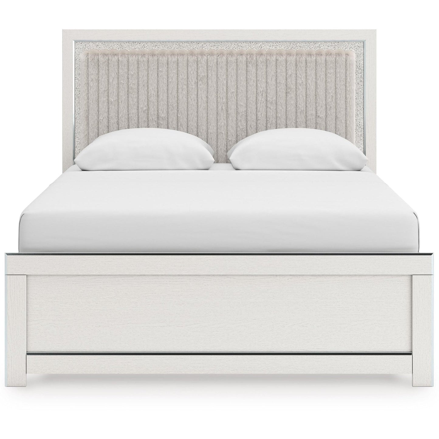 Signature Design by Ashley Zuraleus PCB3381B6 Queen Upholstered Panel Bed - American Furniture of Slidell