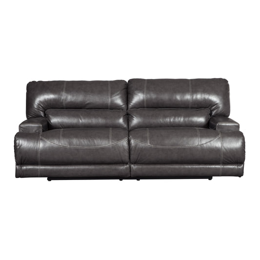 Signature Design by Ashley McCaskill Power Reclining Leather Match Sofa U6090047