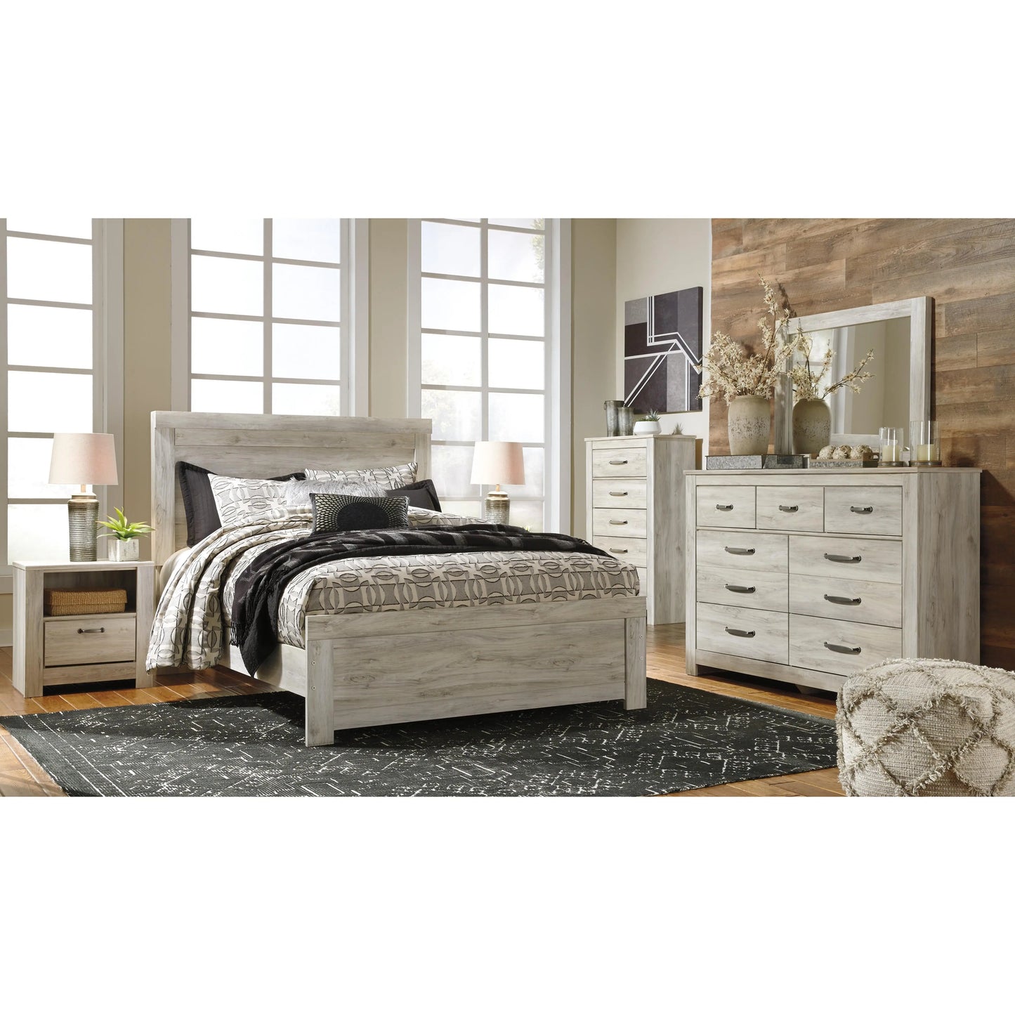 Signature Design by Ashley Bellaby Queen Panel Bed B331-57/B331-54/B331-96