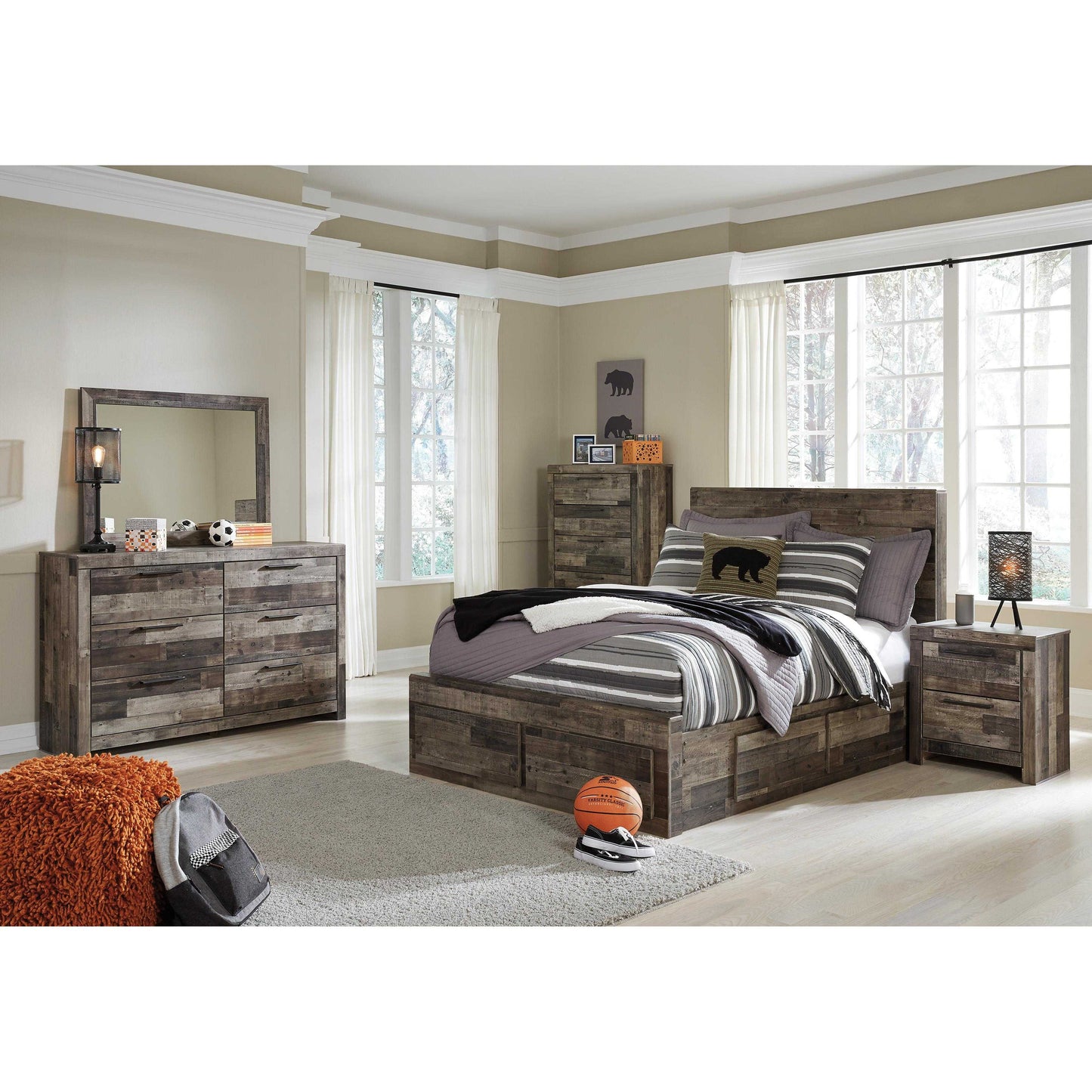 Benchcraft Kids Beds Bed B200-87/B200-84S/B200-50/B200-50/B100-12