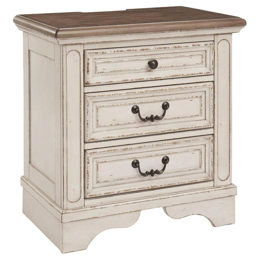 Signature Design by Ashley Realyn 3-Drawer Nightstand B743-93