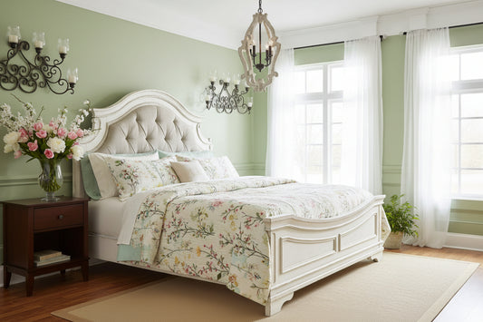 Signature Design by Ashley Realyn Queen Upholstered Panel Bed B743-57/B743-54/B743-96