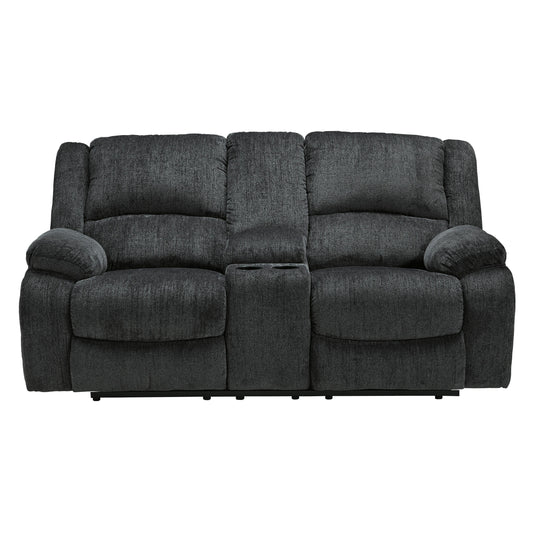Signature Design by Ashley Draycoll Reclining Fabric Loveseat 7650494