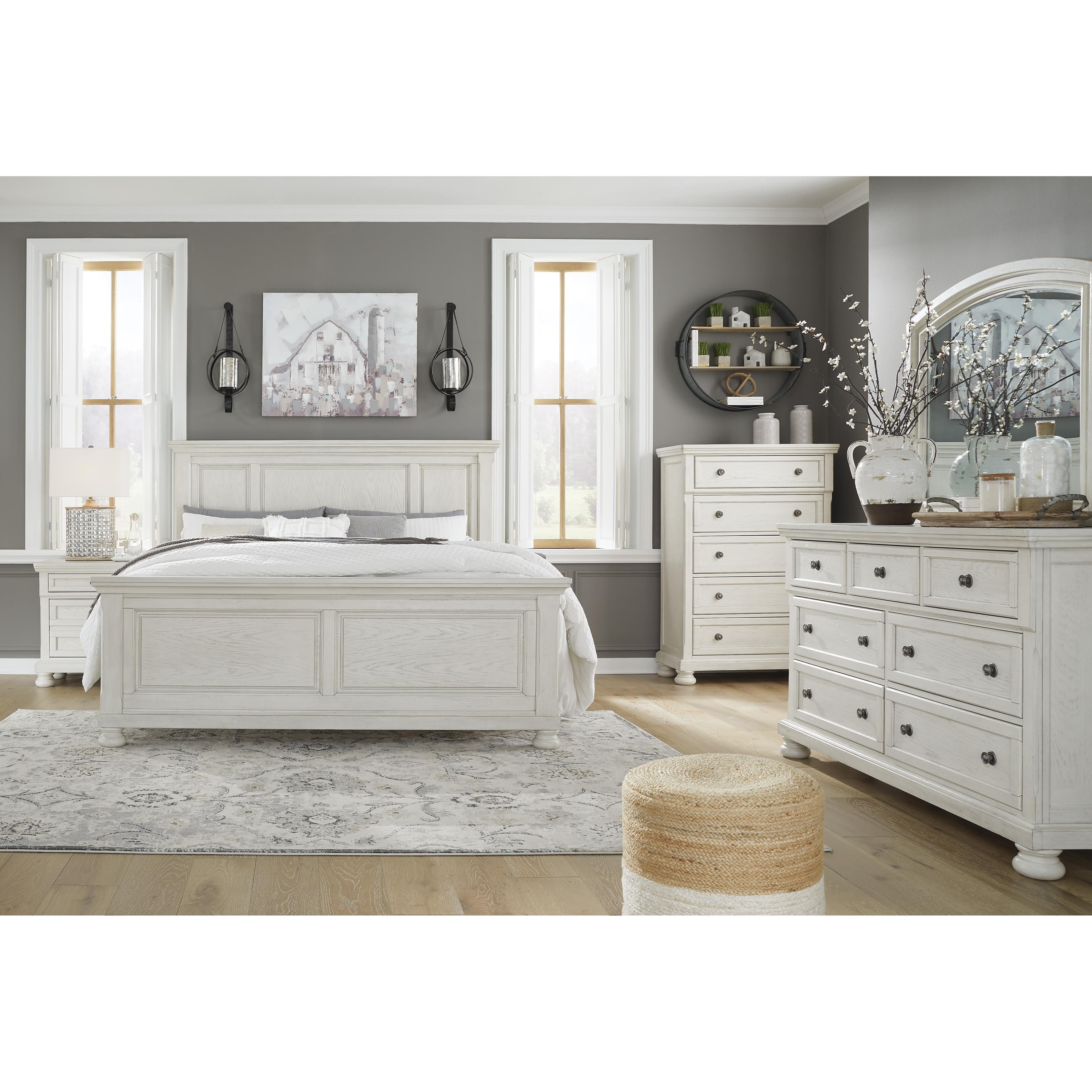 Signature Design by Ashley Robbinsdale Queen Panel Bed B742-57/B742-54/B742-96