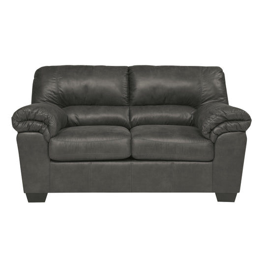 Signature Design by Ashley Bladen Stationary Leather Look Loveseat 1202135
