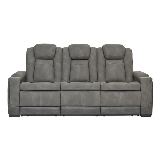 Signature Design by Ashley Next-Gen DuraPella Power Reclining Leather Look Sofa 2200415