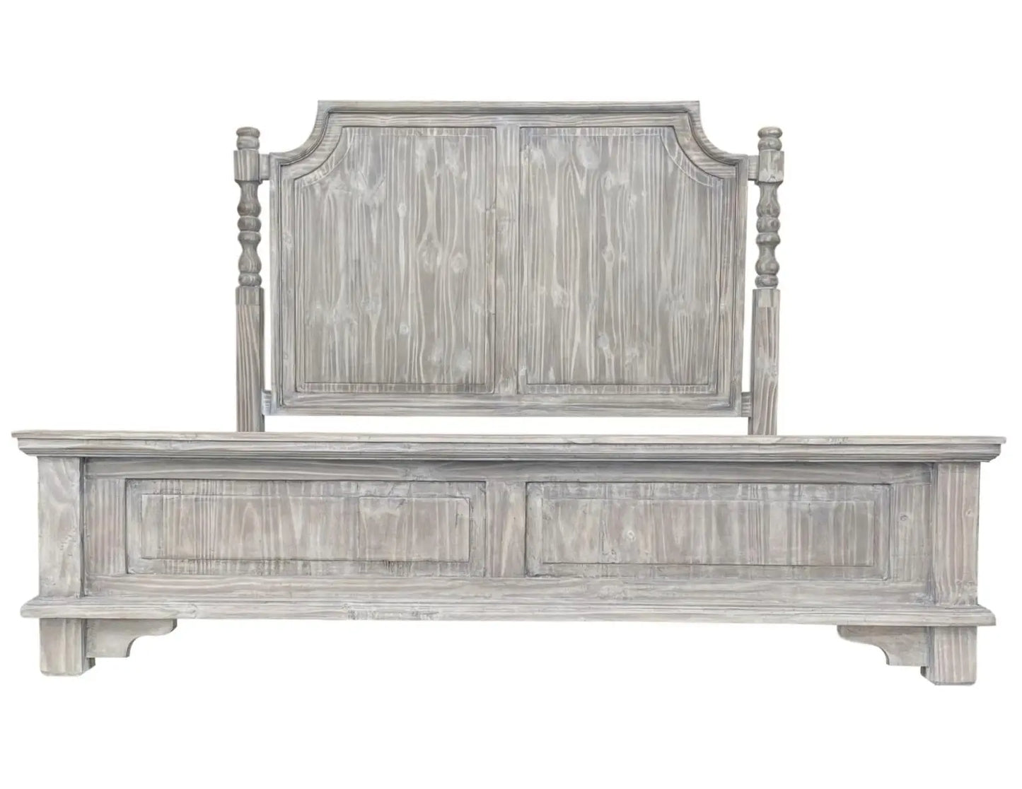 Charleston King Panel Bed Vintage LLC
