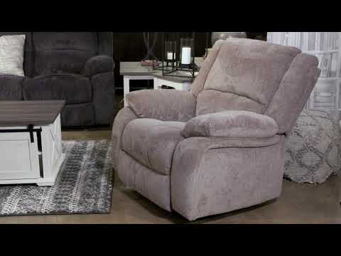 Signature Design by Ashley Draycoll Power Reclining Fabric Sofa 7650487 EXTERNAL_VIDEO 1