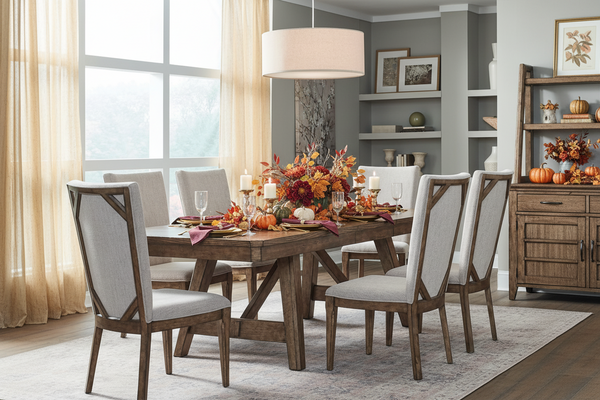 Dining Sets In Stock Now — Thanksgiving Will Be Here Before You Know It