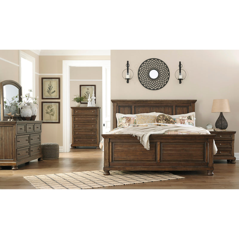 Signature Design by Ashley Flynnter B719B18 6 pc King Panel Bedroom Set IMAGE 1