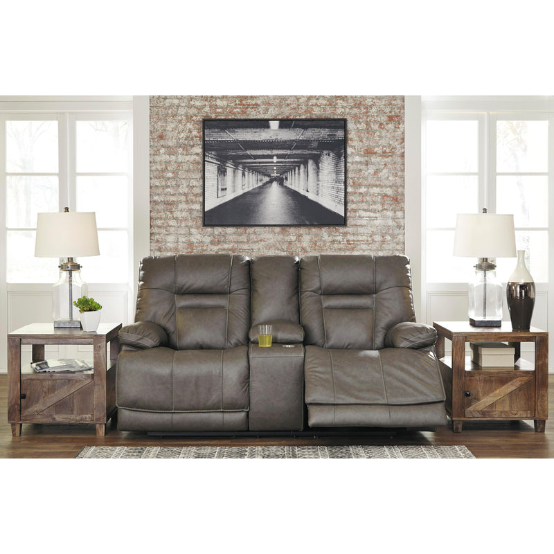Signature Design by Ashley Wurstrow U54602U1 2 pc Power Reclining Living Room Set IMAGE 4
