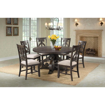  Elements International Stone DST1 7 pc Dining Set IMAGE 1