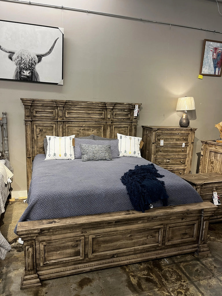 Maverick King Bed  Sandstone Vintage LLC