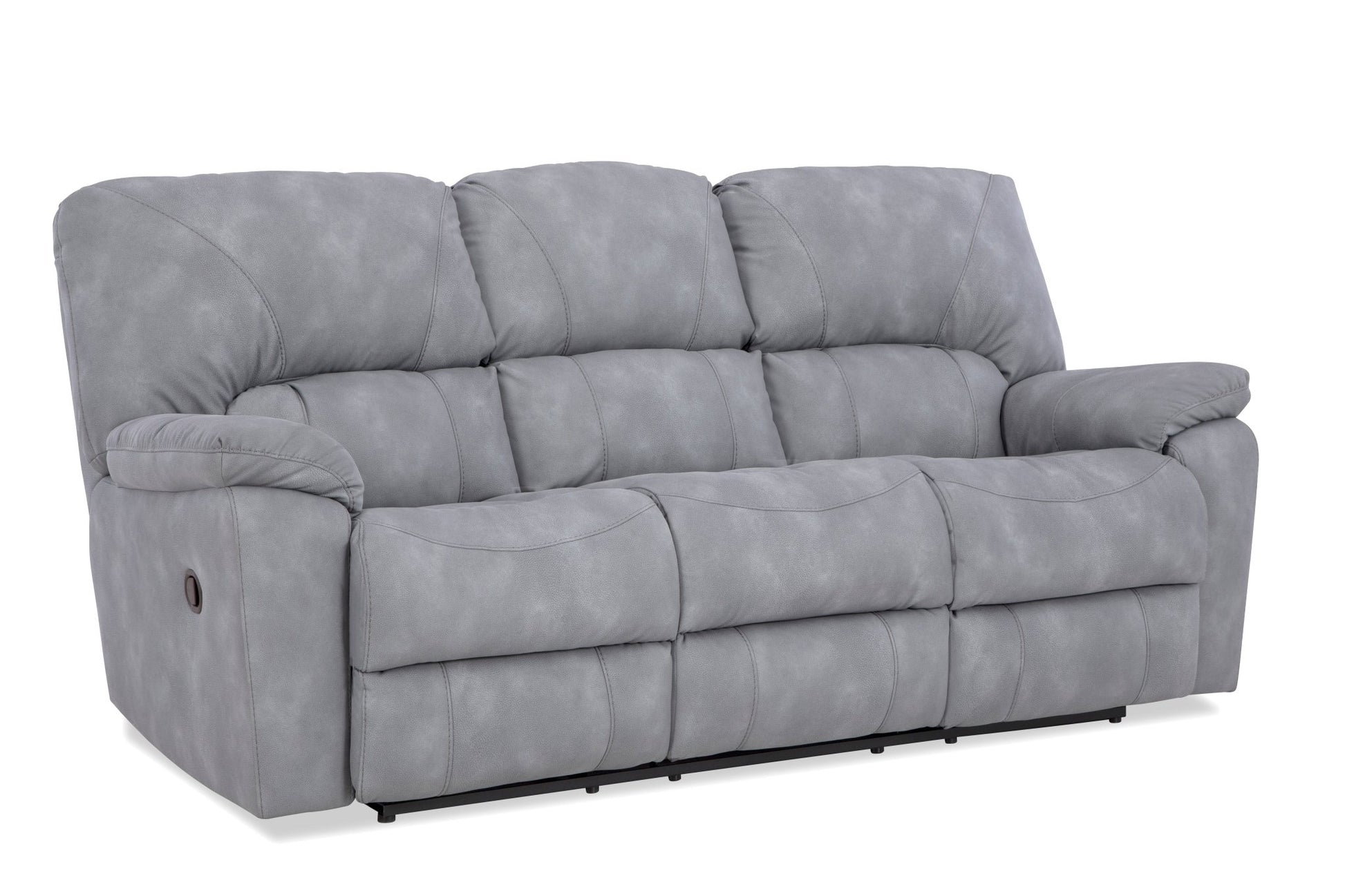204 - 30 - 21 Reclining Sofa - Pewter - American Furniture of Slidell