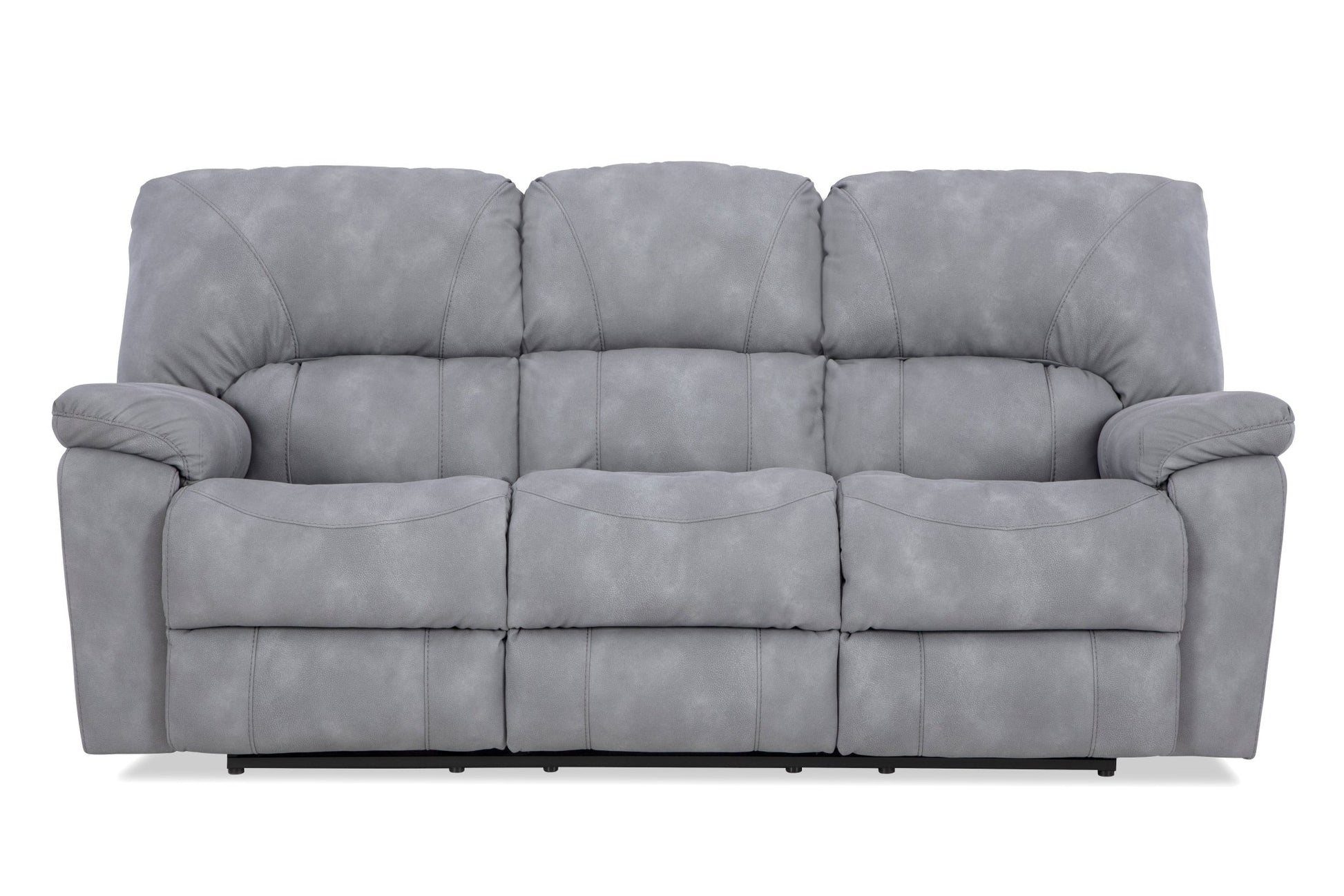 204 - 30 - 21 Reclining Sofa - Pewter - American Furniture of Slidell