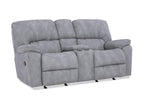 204-23-21 Rocking Loveseat - Pewter