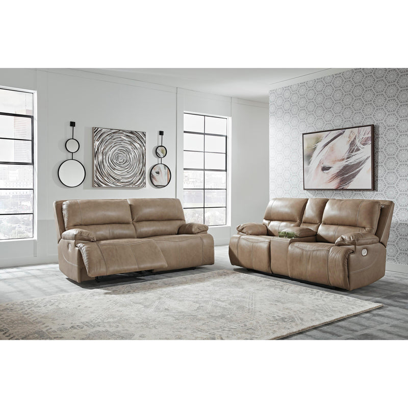 Signature Design by Ashley Ricmen U43702U1 2 pc Power Reclining Living Room Set IMAGE 2