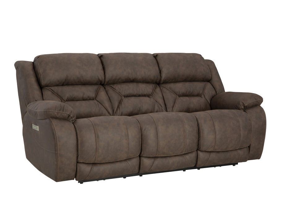 223-36-21 Power Reclining Sofa Walnut | American Furniture of Slidell
