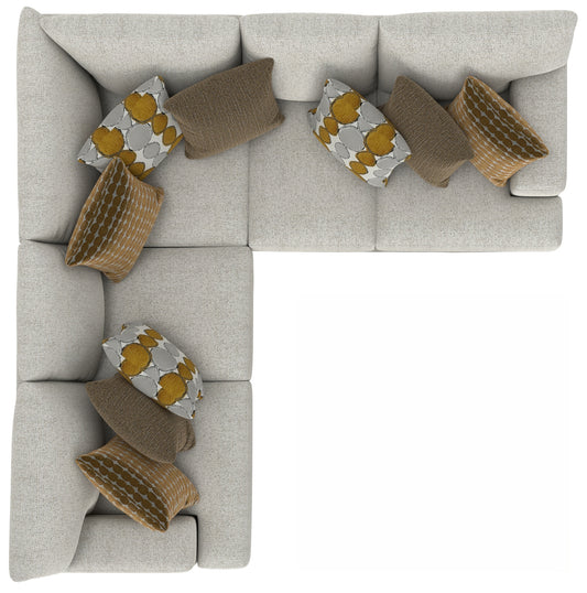 Jackson Furniture Tori 2 pc sectional 224062LAF sofa/42RAF Love  1703/26 in Birch