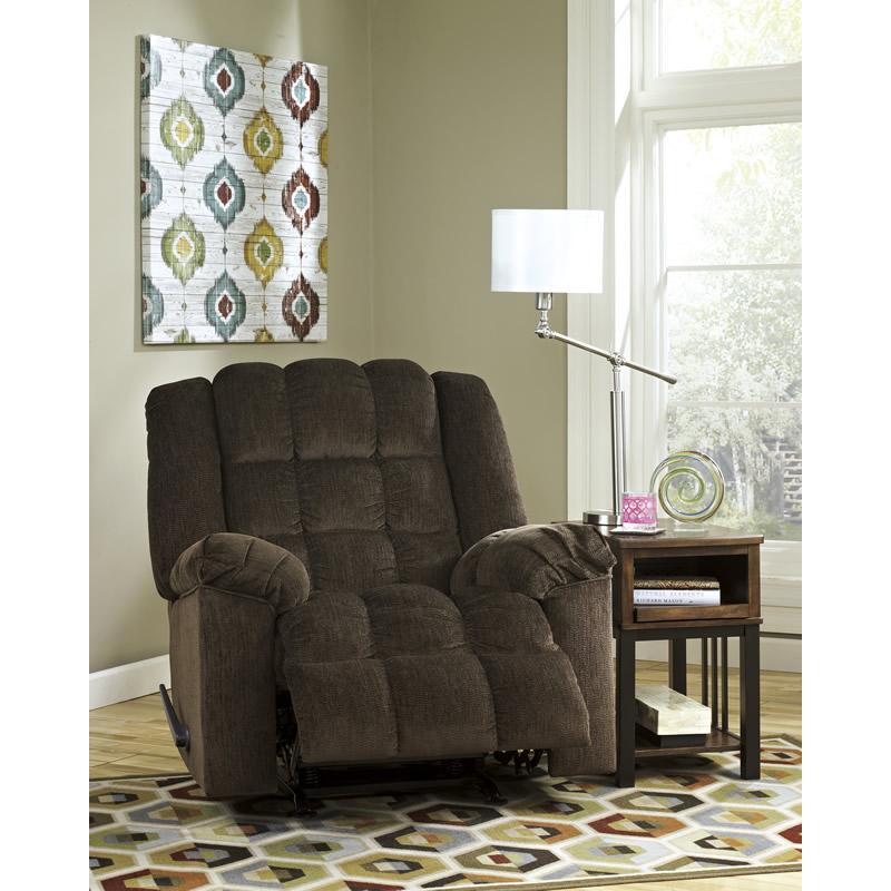 Signature Design by Ashley Ludden Rocker Fabric Recliner 8110425 IMAGE 3