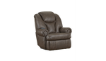 227-95-21 King comfort Power Recliner  walnut Home Stretch Furniture