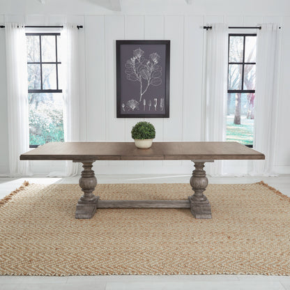 Liberty River Place Dining set 237G-P4402/T4402 Table-237G-C1000S Chairs(6)