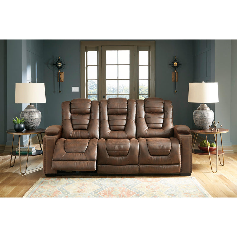 Signature Design by Ashley Owner's Box 24505 2 pc Power Reclining Living Room Set IMAGE 3