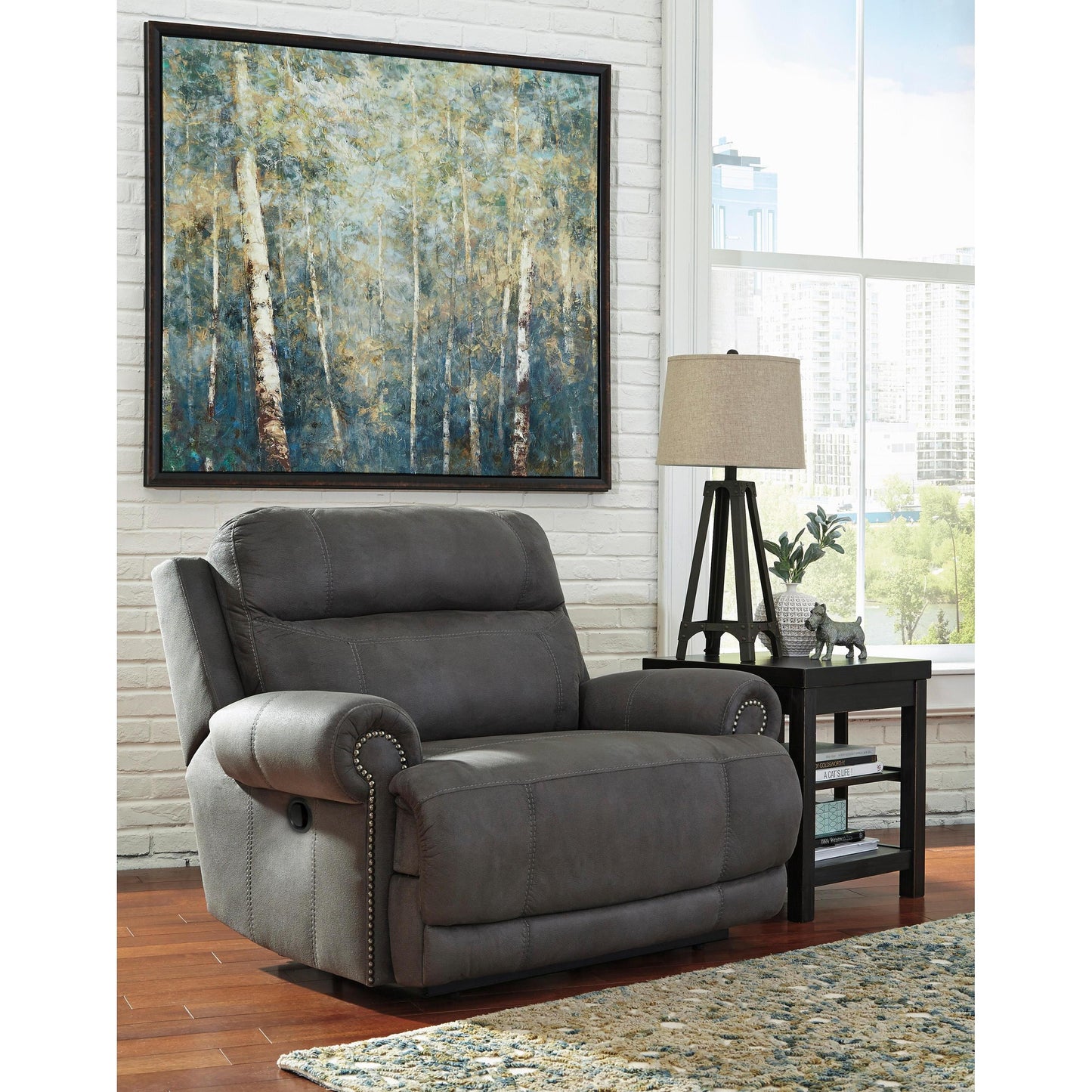 Signature Design by Ashley Austere 38401 3 pc Reclining Living Room Set IMAGE 2