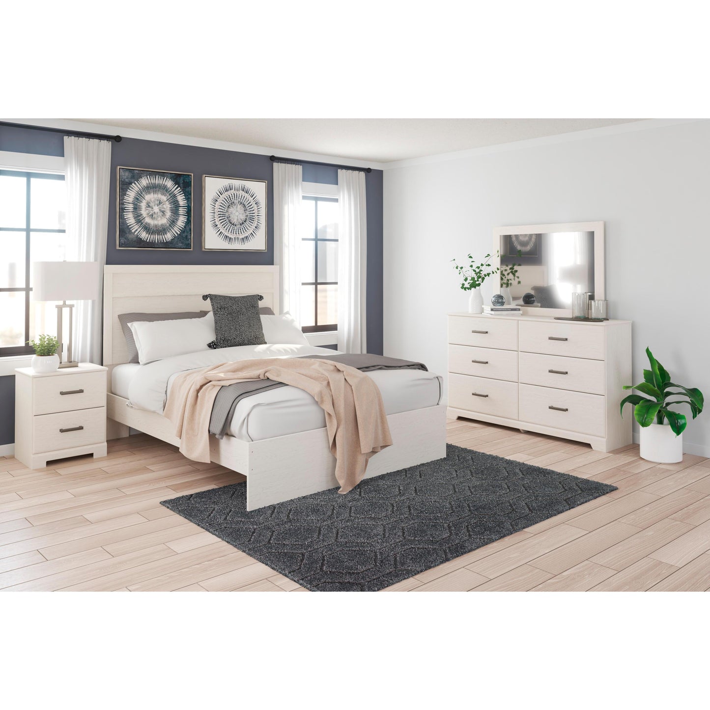 Signature Design by Ashley Stelsie B2588B7 6 pc Queen Panel Bedroom Set IMAGE 1