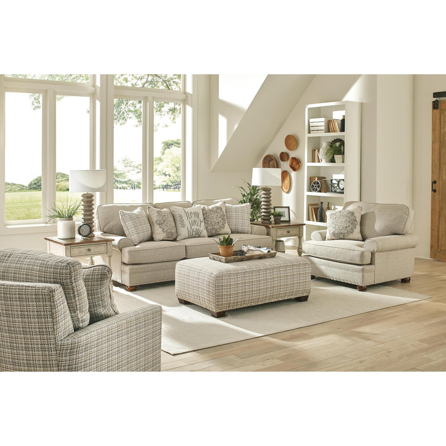 Jackson Furniture Farmington 4283 2 pc Stationary Living Room Set IMAGE 1