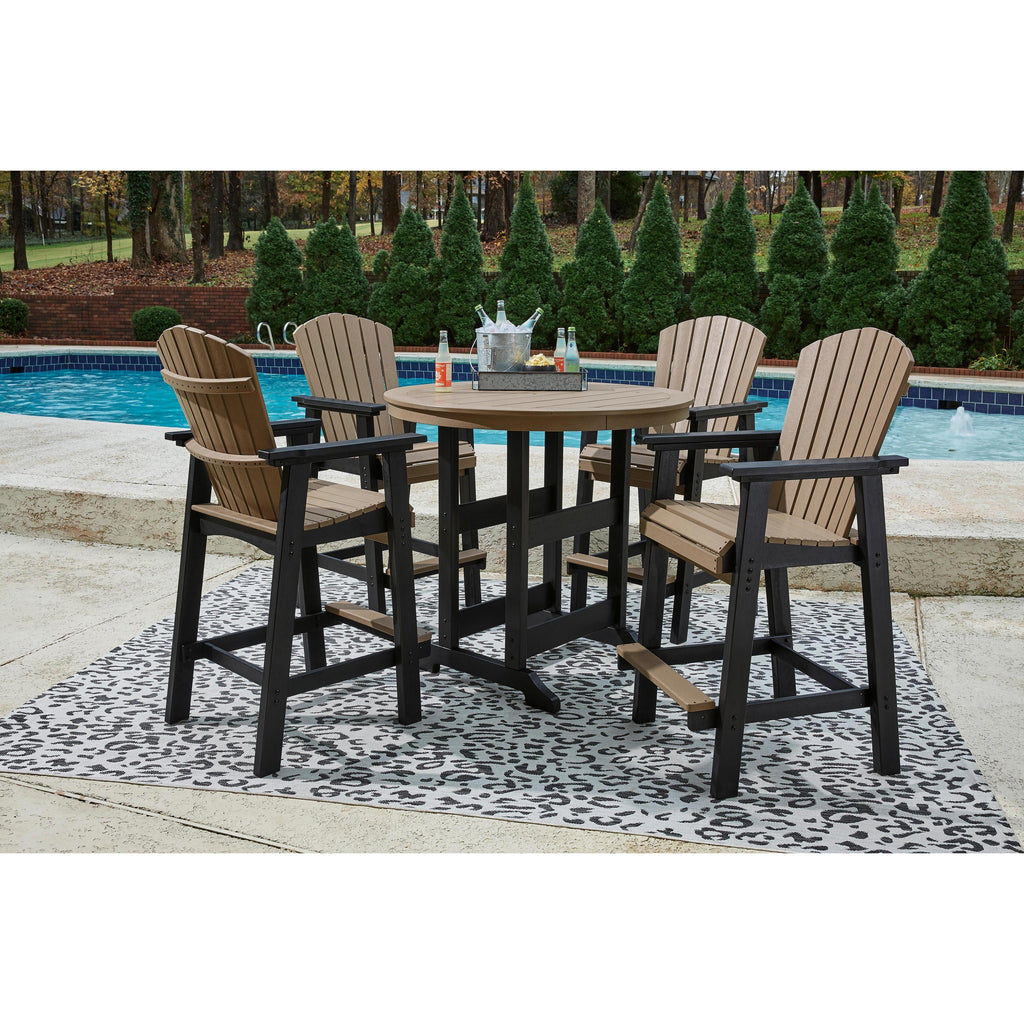  Signature Design by Ashley Fairen Trail P211 5 pc Outdoor Dining Set IMAGE 1