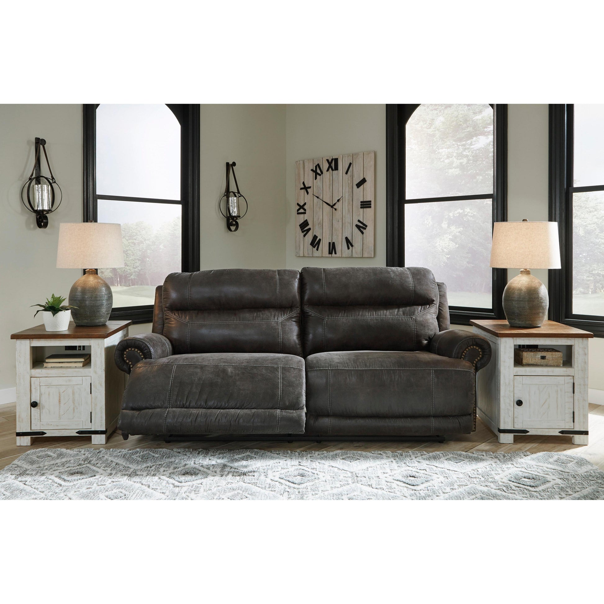 Signature Design by Ashley Grearview 65005U1 2 pc Power Reclining Living Room Set IMAGE 3