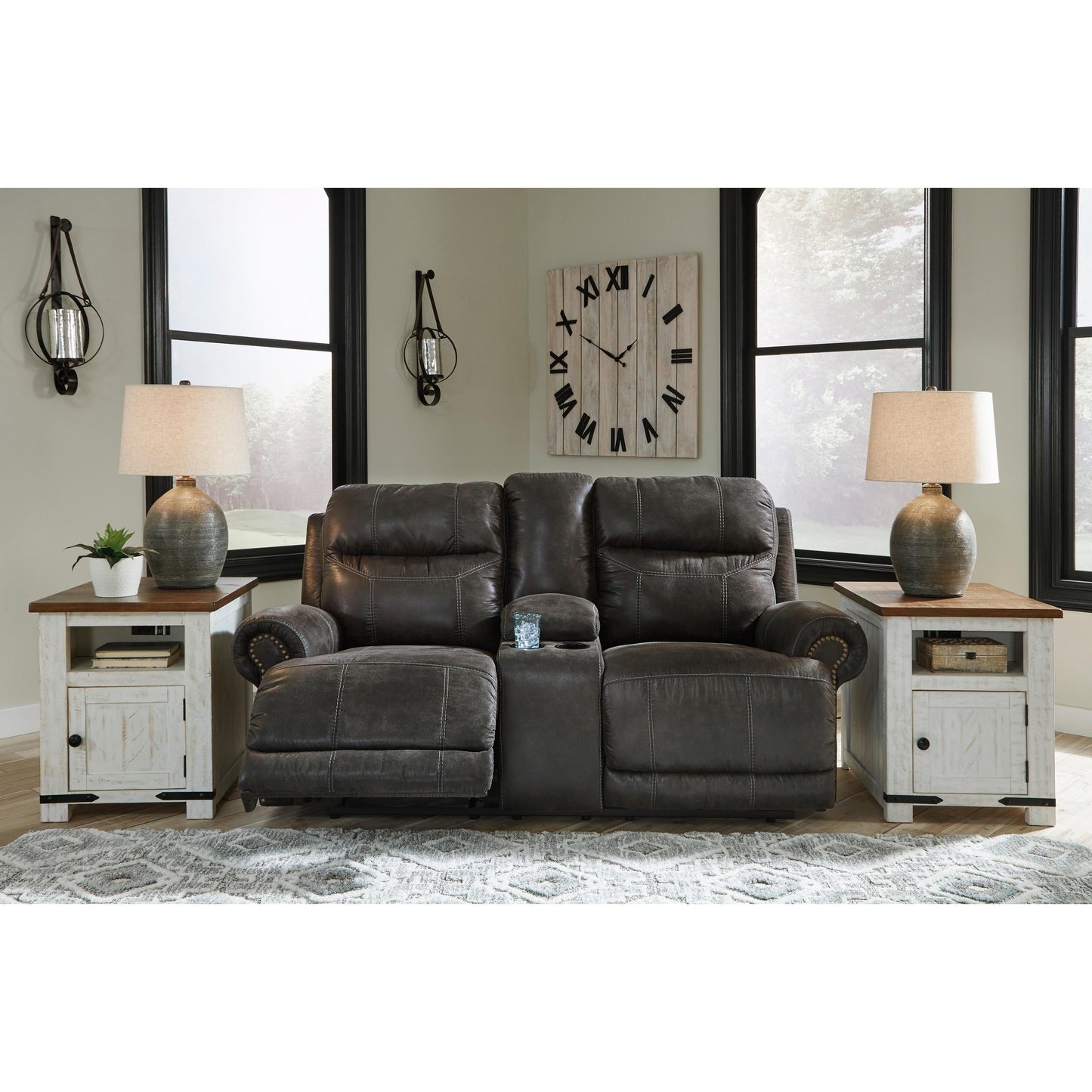 Signature Design by Ashley Grearview 65005U1 2 pc Power Reclining Living Room Set IMAGE 4